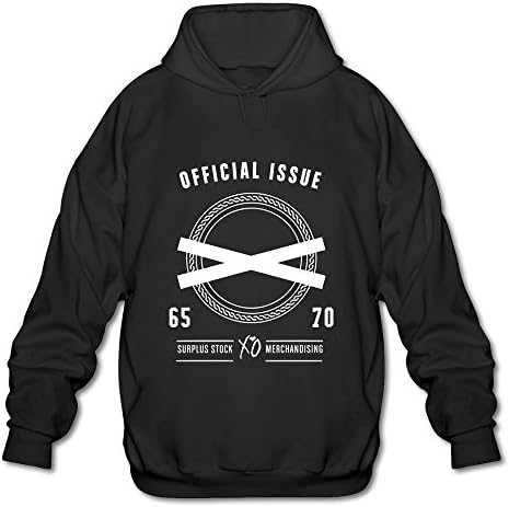 Men's Official Issue Xo The Weeknd Hooded Sweatshirts Black