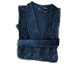 Apparel : NEW Blue Navy Bathrobe Egyptian Cotton Bath Robe- FREE SHIPPING * Many Styles & Colors Available