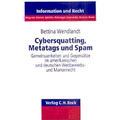 Cybersquatting, Metatags und Spam.