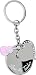 Elvis Presley Keyring, Love Me Tender, Silver