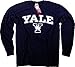 Yale Tshirt Long Sleeve University Clothing Merchandise Gear Womens Mens Apparel