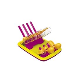 Foldable 6 Bottle Drainer