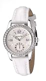 Image of Accurist - LS164W - White Leather Strap Watch