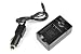 ATC Sony NP-BD1 NP-FD NP-FT1 NP-FR1 Digital Camera Replacement Battery Charger - AC & DC Compatible Travel Battery Charger