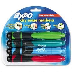 Childrens Toyshop  Toys : Expo Grip  Chisel 4 Pack Aqua Lime Pink Turquoise