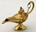 5" Brass Aladdin Lamp - Genie Lamps - Incense Burner