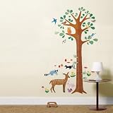 from Wallies Wall Stickers Woodland Growth Chart (Model W13532)