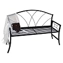 AUSTRAM 48" Leather Black Lotus Bench