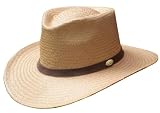Barmah Crushable Straw Panama Hat, Natural