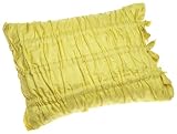 DKNY Riviera Drawstring Stitch Decorative Pillow, Chartreuse