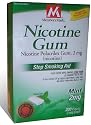200 Pcs 2 mg Fresh Mint Flavored Nicotine Gum - Compare to Nicorette Gum Active Ingredient - Nicotine Polacrilex