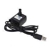 DC 4.5V -12V 3W USB Submersible Water Pump Aquarium Fountain Pond Pump