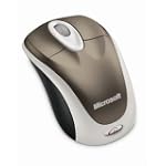 SAVE $15.00 - Microsoft Wireless Notebook Optical Mouse 3000 - Milk Chocolate $14.99