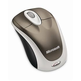 Click here to buy Microsoft Wireless Notebook Optical Mouse 3000 - Milk Chocolate by Microsoft.