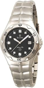 Bulova Men's 96D09 Marine Star Diamond Accent Watch