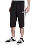 adidas Men's Predator Formotion X Three-Quarter Pant,Black/White/Predator Red,Medium