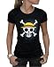 One Piece - Luffy Pirates Skull T-Shirt Gr. L Women Tee Original et Officiel (Anime Cosplay) avec LI