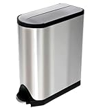 Butterfly Step Can - 8 Gallon Brushed Steel by simplehuman