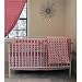 Tea Rose Flowers/Stripes - Stokke Reversible 5 PC Crib to Toddler Set