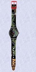 The Gothic French Maurin Devil Wrist Watch (the digital angel)