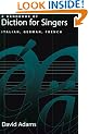 A Handbook of Diction for Singers: Italian, German, French