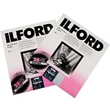 Ilford Multigrade IV RC Deluxe Resin Coated VC Black & White Enlarging Paper, 8 x 10", 100 Sheets, Pearl Surface, PLUS 3-Rolls HP5+ 36 exposure B&W Film FREE