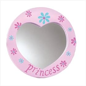 Princess Heart Wall Mirror
