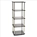 5-Tier Media Multimedia Storage Rack