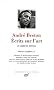 �crits sur l'art