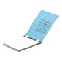 ACCO PRESSTEX Report Covers, Top Bound, 2.75 Inch Centers, Light Blue, 8.5 x 11 Inches , 2 Per Pack (A7022272A)