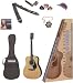 YAMAHA F 310 P Western Akustik Gitarren Set inkl. Tasche,Gurt,Stimmpfeife,Ersatzsaiten,Plectren,Saitenkurbel und Kapodaster