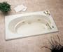 Jacuzzi 6800917 Nova 6 Whirlpool Bath, Black