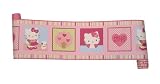 Bedtime Originals Hello Kitty and Puppy Wallpaper Border - Pink