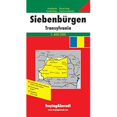 Europe Road Map: Transylvania / Siebenburgen (Romania) 1:500, 000 (Maps & Atlases)