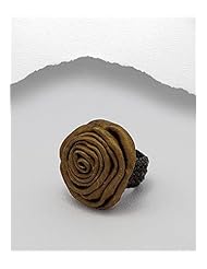 Brown Cotton Waxed Thread Ring