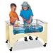Jonti-Craft See-Thru Sand-n-Water Table, 37w x 23d x 24-1/2h, Birch