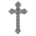 SPANISH STYLE HANGING CHRISTIAN GIFT WALL CROSS PLAQUE