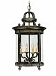 World Imports 1604-63 Chatham Collection 4-Light Hanging Interior Lantern, French Bronze