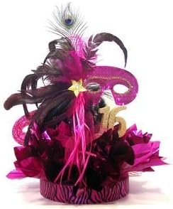 Awesome Events MGR30G9 Fabulous Feathers Centerpiece, 2 Pack