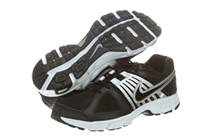 Nike Men's NIKE DOWNSHIFTER 5 RUNNING SHOES 11 (BLACK/BLACK/WHITE/MTLLC SILVER)