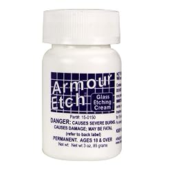 Armour Etch 3 oz. bottle (NOT RECOMMENDED FOR CLEANING GLASSES!)