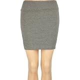 FULL TILT Solid Body Con Skirt