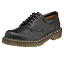 Dr. Martens Unisex 8053FDM 5 Eye Padded Collar, Black Noir, 8 UK (9 Men/10 Wmn)