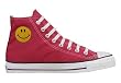 Chuck Taylor All Star Hi Top Custom with Smiley Face