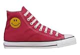 Converse - Chuck Taylor All Star Hi Top Custom with Smiley Face