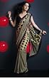 Abhilasha Printed Georgette Saree / Sari fabric for casual wear