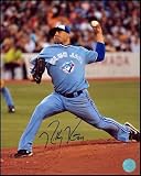 Ricky Romero Toronto Blue Jays Autographed/Hand Signed Retro 16X20 Photo