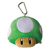 スーパーマリオブラザーズ リールパスケース 1UPキノコ