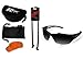 Acid Gambit 2 Lens Kit Matte Black Frame/Polarized Gradient Smoke, Tiger