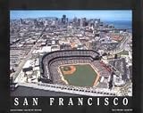 Art Poster Print - San Francisco, California - Pac Bell Ballpark - Artist: Mike Smith- Poster Size: 22 X 28
